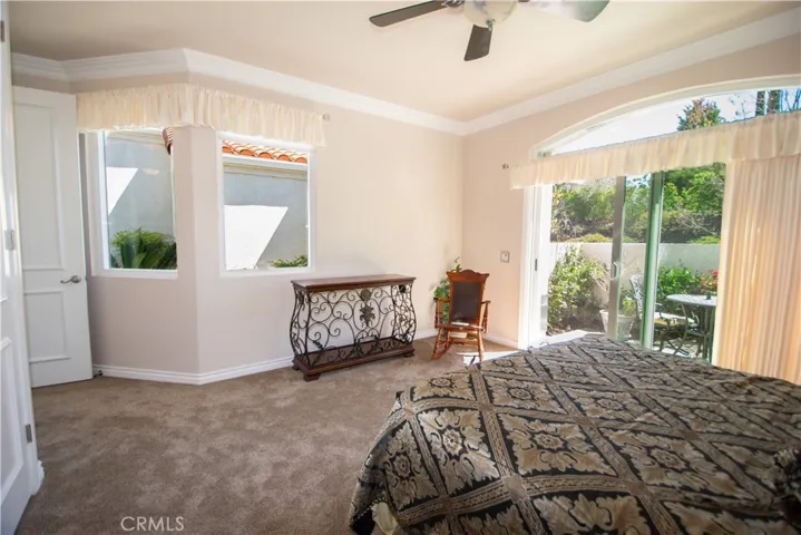 Bedroom on front of the house