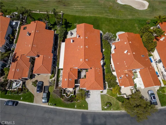 Sky view of the house