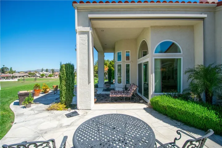 Back patio