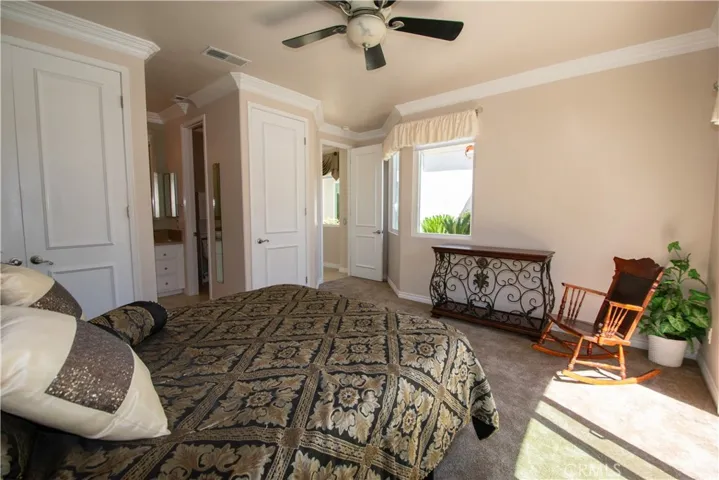 Bedroom in front of the house