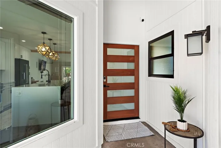 Contemporary front door