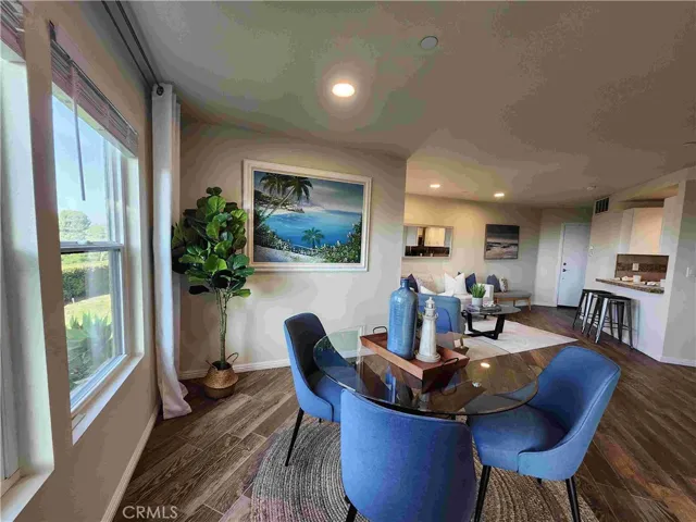 Living/Dining Area With Views