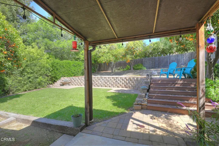 Covered patio