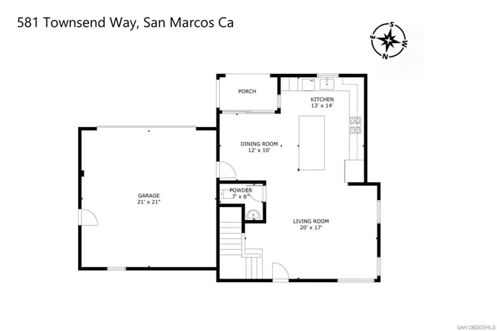 1st Floor Plan