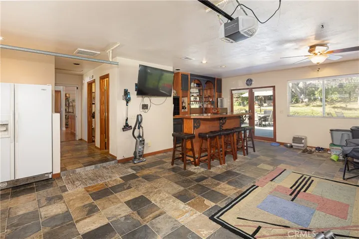 Garage looking towards kitchen.
