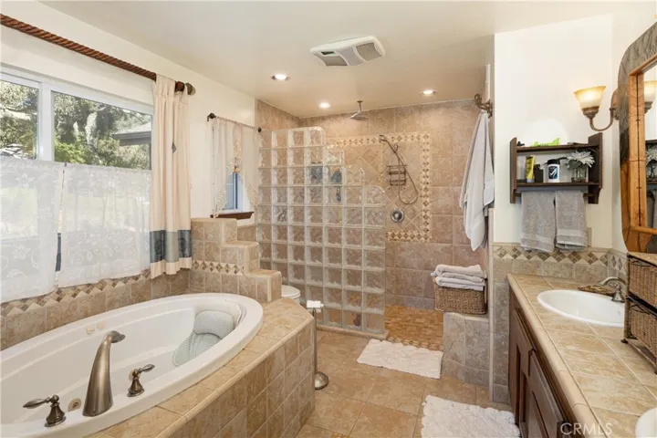 Primary bathroom.