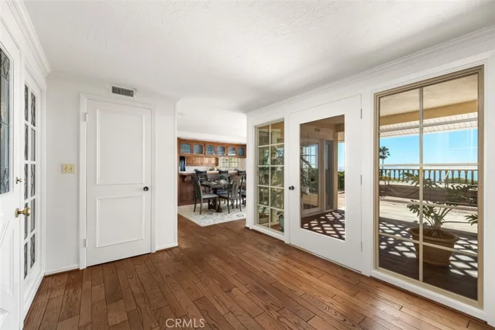 Entry Open to Deck & View