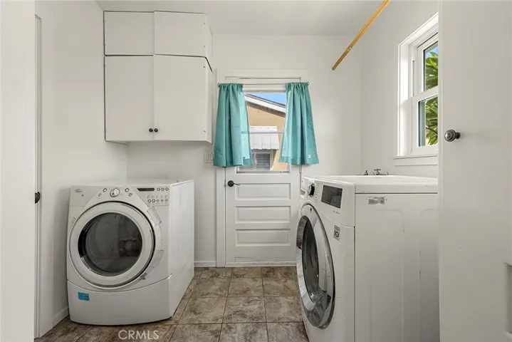 Inside Individual Laundry Room