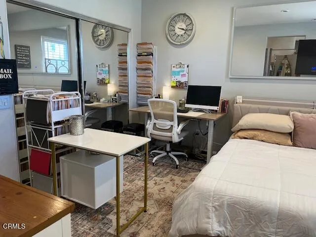 PRIMARY BEDROOM AND CLOSET
