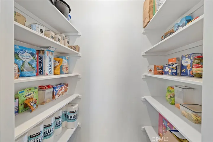 Good sized walk-in pantry.