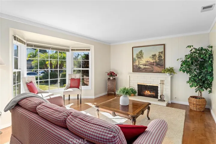 From entry to Living room and Bay Window
