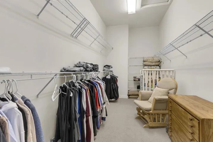 Primary closet