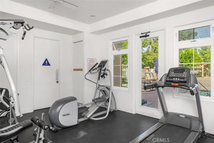 Clubhouse gym