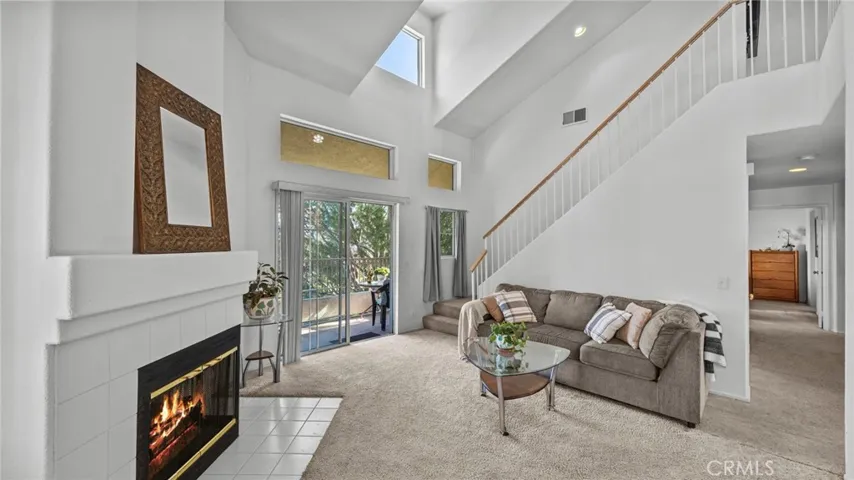Open floor plan with cathedral ceilings and loads of natural light
