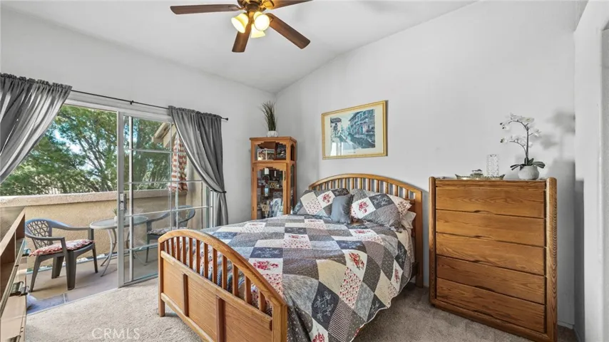 Primary bedroom with gorgeous mountain views!
