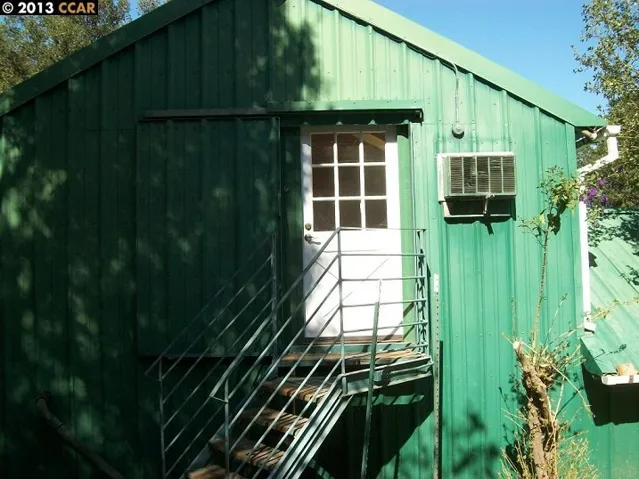 Changing Area over Stalls Front View