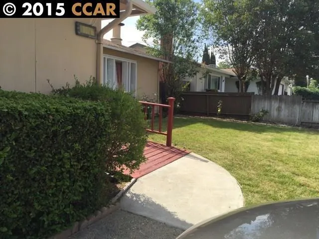 Ramp to front entrance