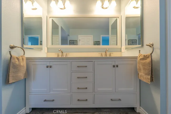 Primary Bathroom Double Vanity
