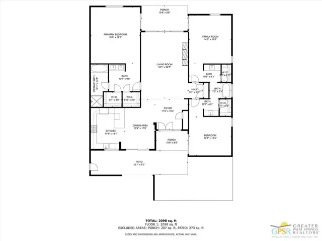3476 E Bogert Trail, Palm Springs, California 92264