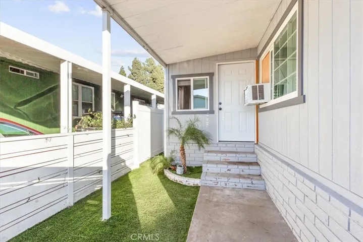 Enclosed patio