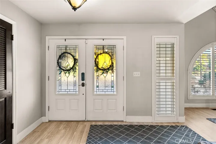Double front doors