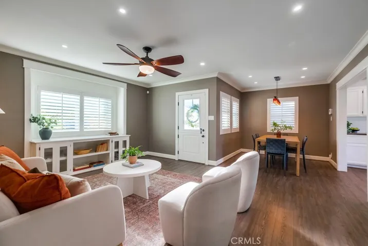 Open bright livingroom