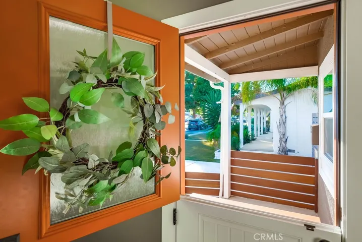 Stylish Dutch front door