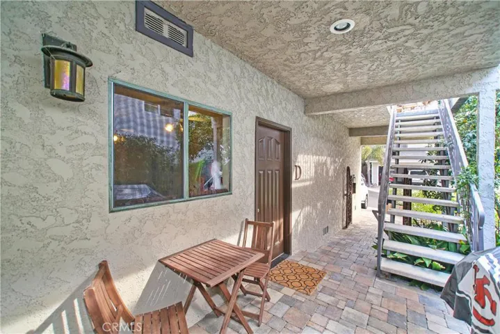 Front Door and Kitchen window