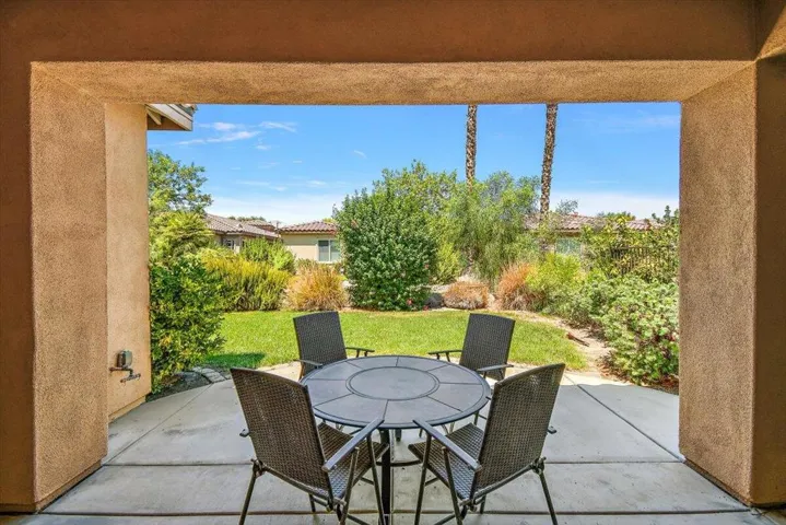 Rear Patio on Stream