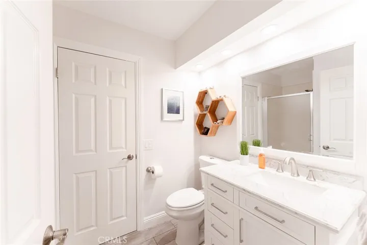 Remodeled downstairs bath