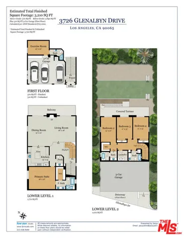 3726 Glenalbyn Drive, Los Angeles, California 90065