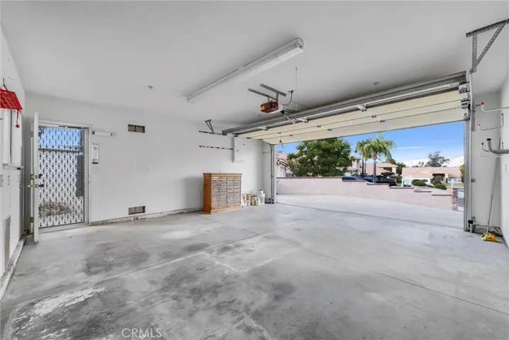 Large 2 car garage