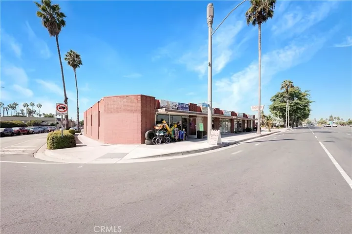 From Anaheim Blvd looking Northwest towards the Southwest corner of building and Winston Road.