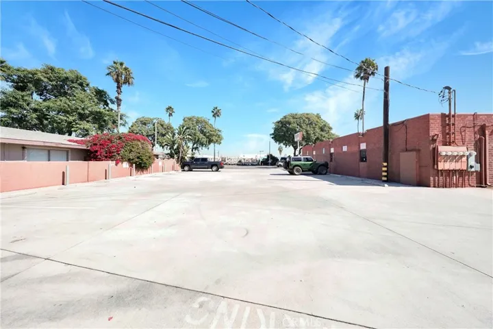 North side Parking Lot Looking East towards Anaheim Blvd.