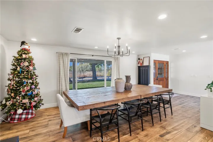 Great room used as a dining room