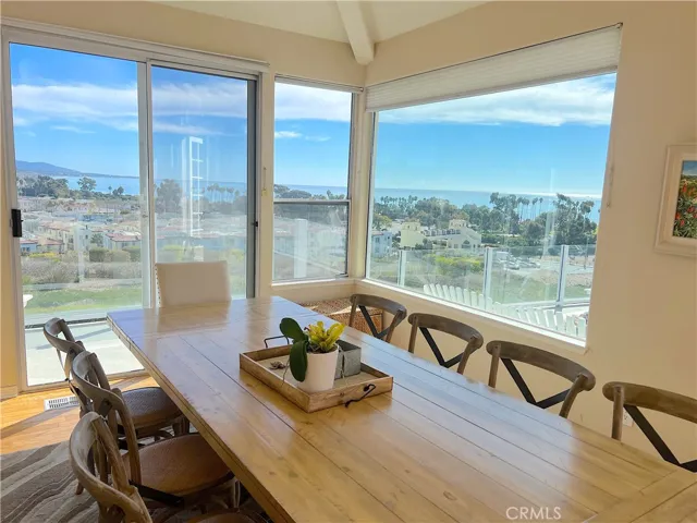 Ocean view from dining room.