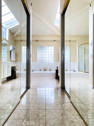 2 large walk-in closets.