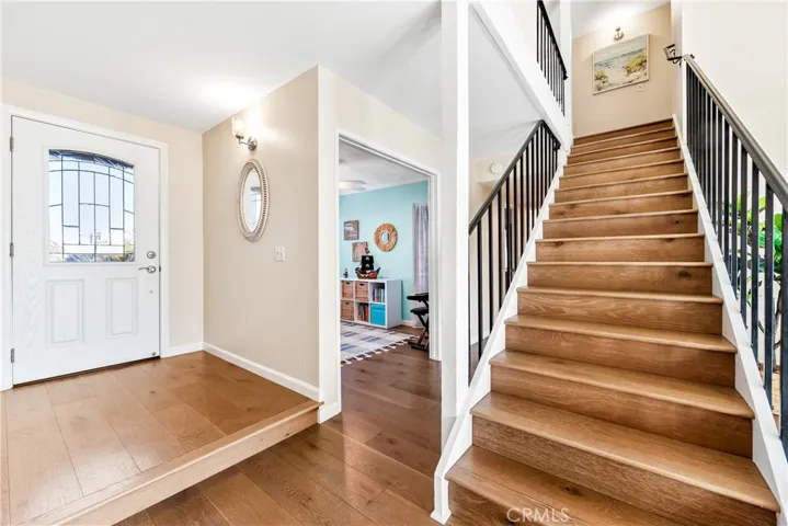 Stairs to second story