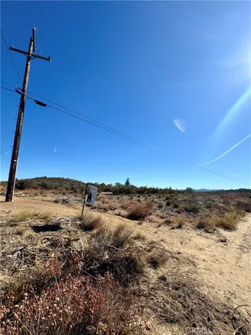 Upper left corner property line