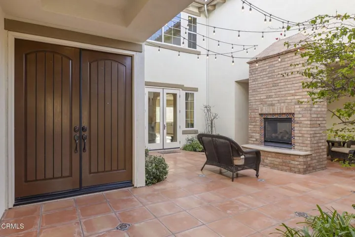 Front courtyard