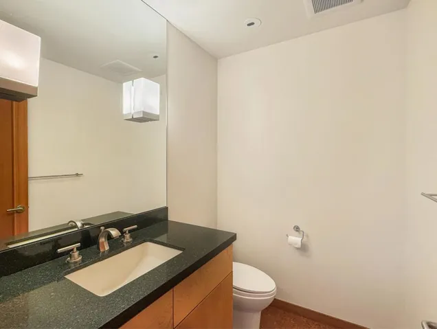 Half Bath Off Foyer