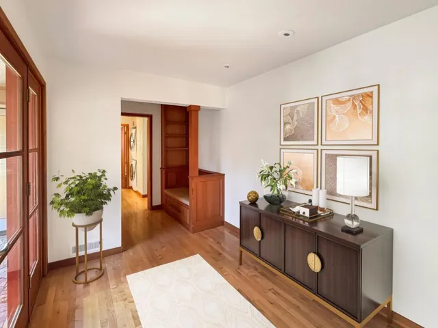 Foyer To Bedrooms - With Built In Benching