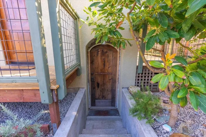 Basement entrance