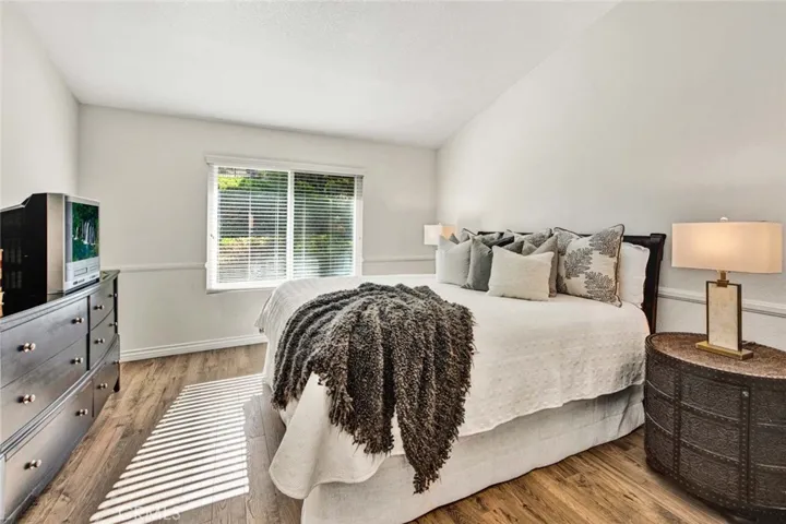 Beautiful Primary with Window to Backyard