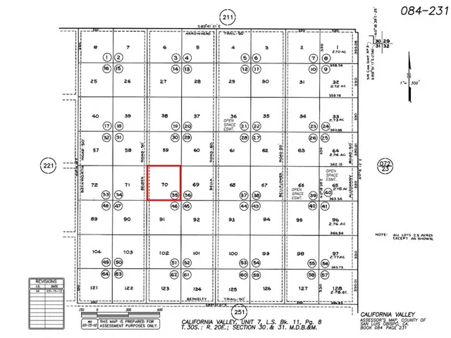 0 Belden Rd, California Valley, California 93453