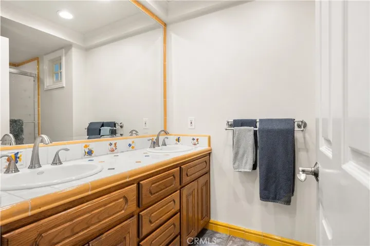 Upstairs hall bath.