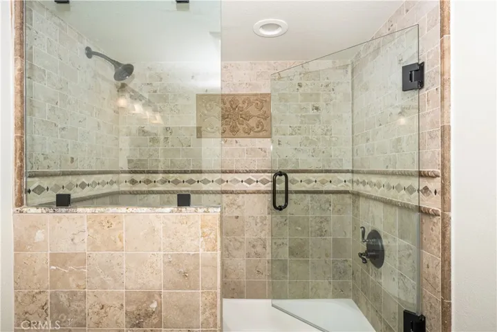 Downstairs shower