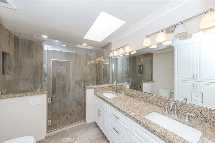 PRIMARY BATHROOM W/ HUGE SHOWER