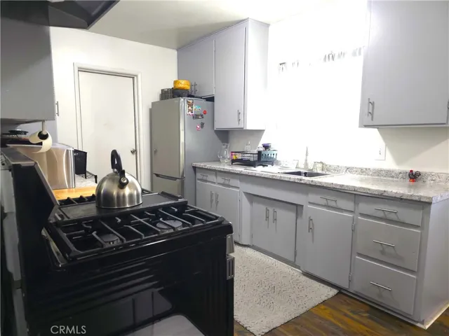 Main house kitchen, direct access to garage