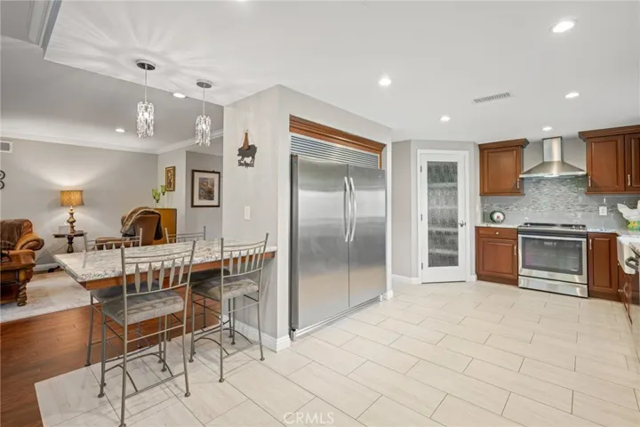 Kitchen and Eating Area